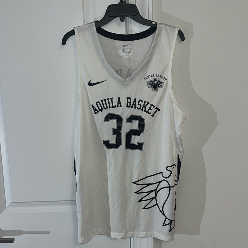 Nike Auth UNC Luke (Drake)Maye Italy Trento Aquila Basket Basketball Team Jersey